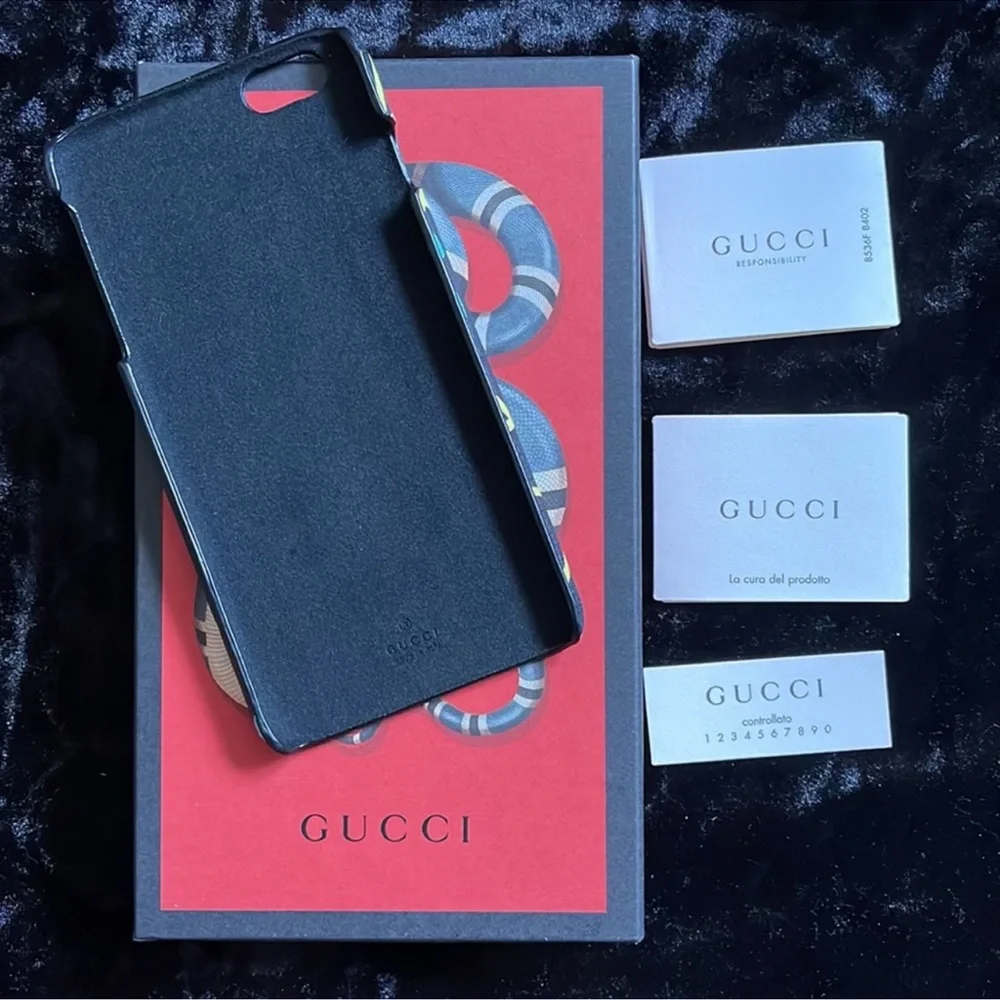 Gucci iPhone 7 Plus / 8 Plus Print Ghost Phone Case Authentic